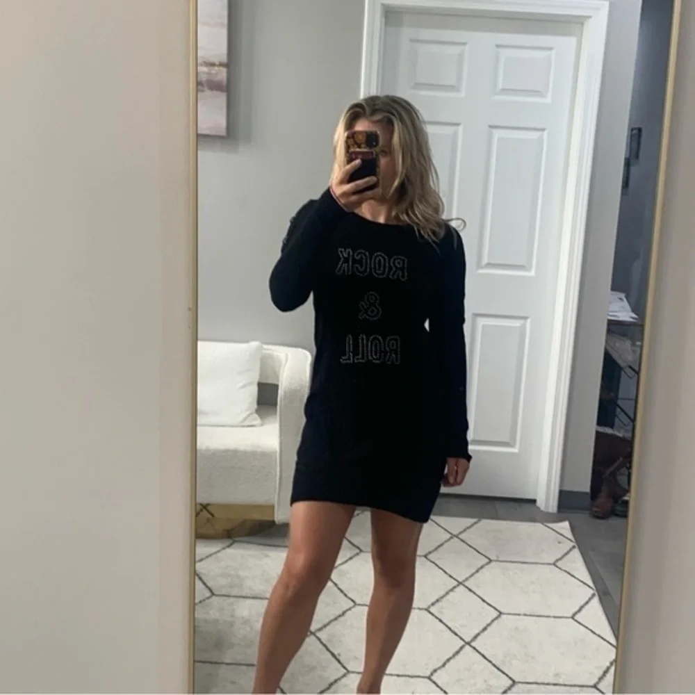 Zadig & Voltaire Sweater Dress Harlow Rock n Roll